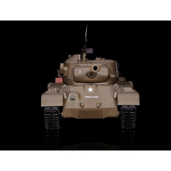 Czołg zdalnie sterowany ASG/IR/dźwięk/dym 1:16 U.S. Medium Tank M26 Pershing RTR 2.4Ghz - Heng Long 3838-1B